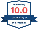 Avvo Rating - 10.0 John S.Berry JR