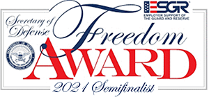 Secreatary of Defense Freedom Award - Semifinalist