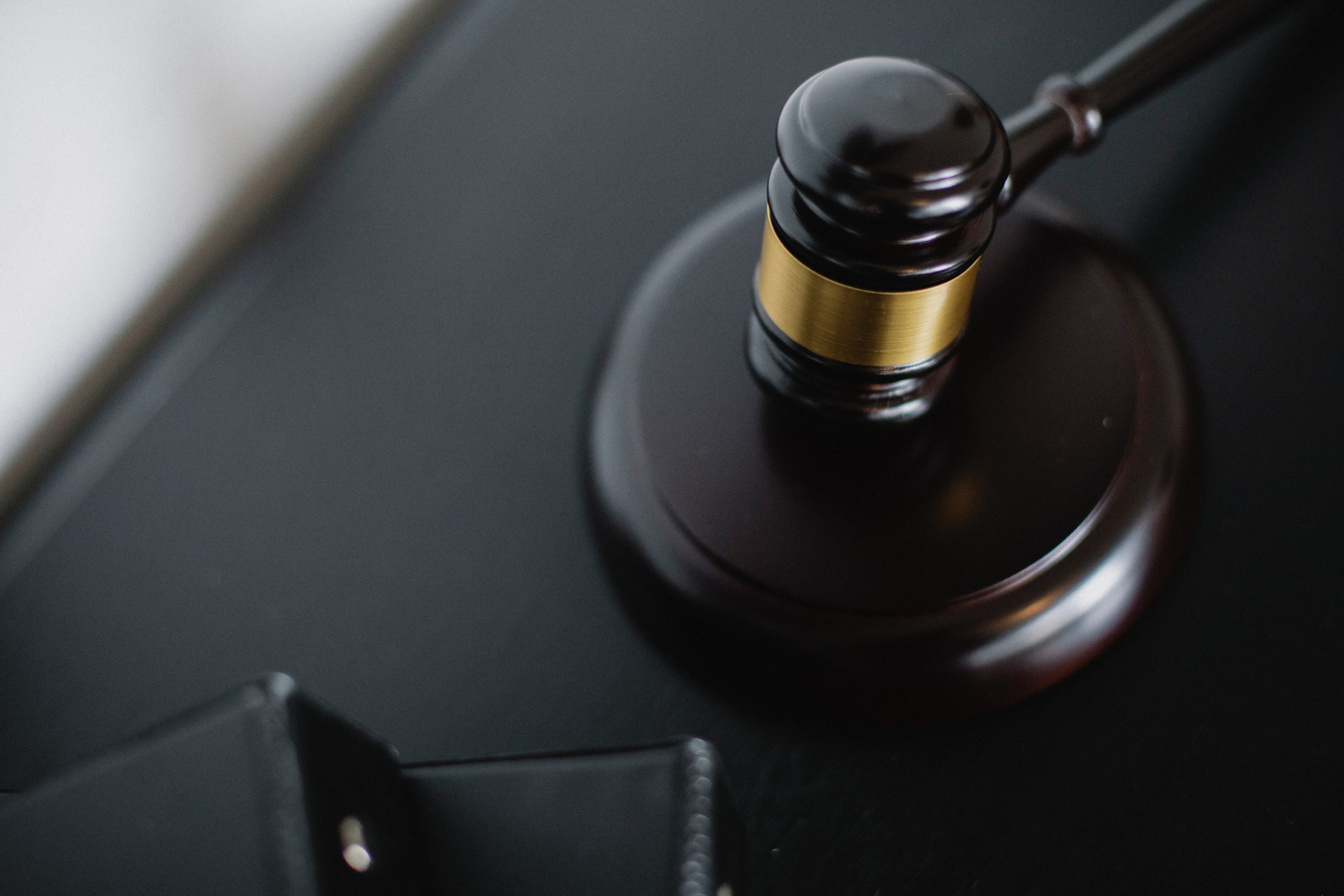Photo of a gavel on a desk | Omaha | Berry Law