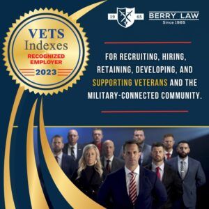  Berry Law VETS Indexes Recognition