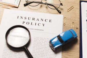 Insurance Policy Form and Car