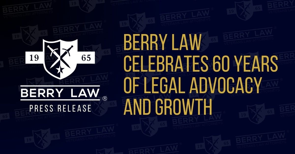 press release image for Berry Law Celebrates 60 Years