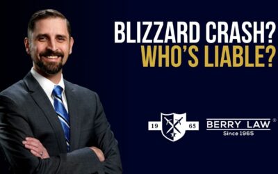 Who’s at Fault for a Crash in a Blizzard?