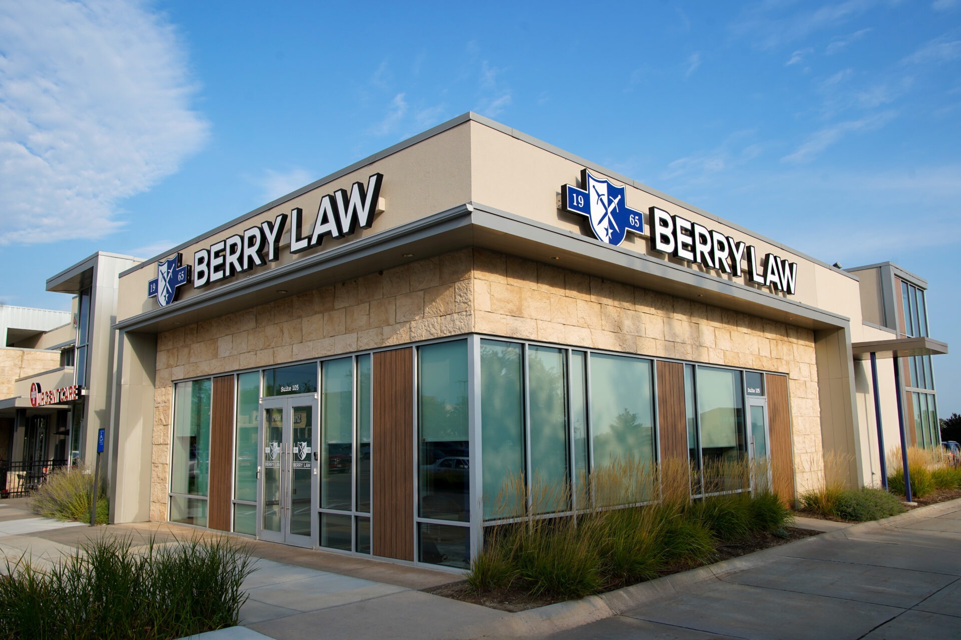 "Berry Law Papillion Office building at 312 Olson Drive Suite 105 in Papillion serving Papillion-La Vista 